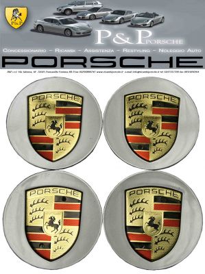 PORSCHE CARRERA 996 997 CAYMAN PANAMERA TAPPI PER RUOTE