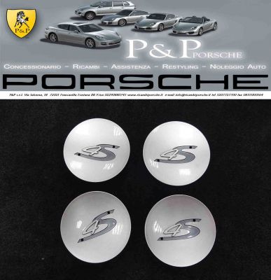 PORSCHE CARRERA 996 997 4S TAPPI PER CERCHI E RUOTE