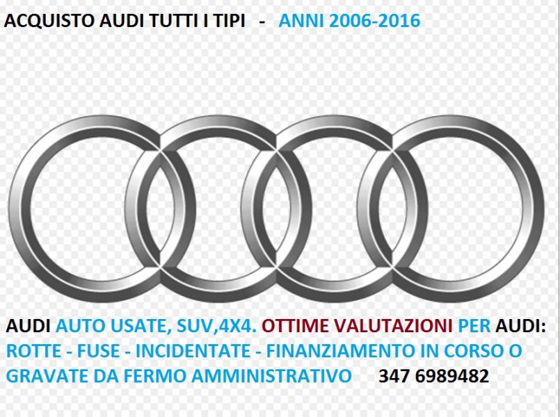 Audi A6 usata cerco