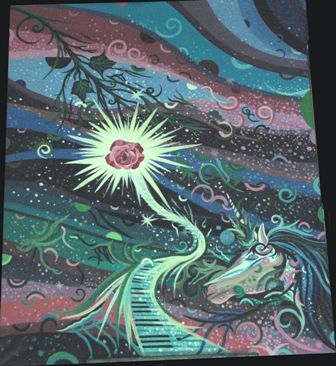 Dipinto melodiosa ascesa del pluripremiato maestro Cordaro.