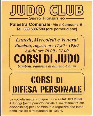 JUDO- Corsi per Adulti e Bambini