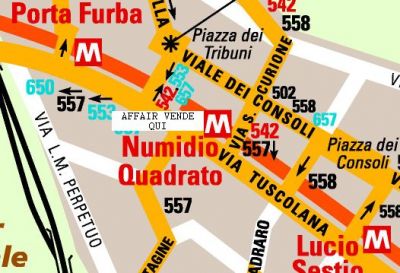 numidio quadrato - via dei sulpici