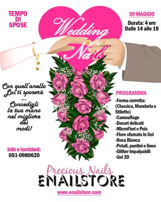 Enailstore, corso speciale spose