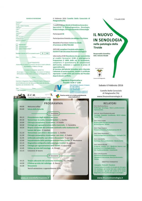 Il Nuovo in Senologia nella patologia della tiroide