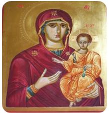 Restauratrice sculture sacre