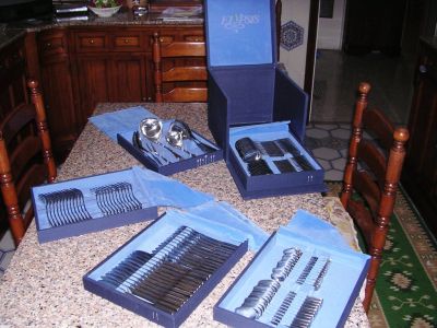 Elegantissimo set di posate inox