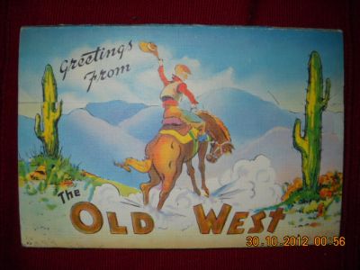 Greetings from the Old West: serie di 16 cartoline