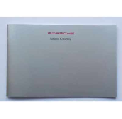 Libretto service tedesco Porsche 993 Carrera