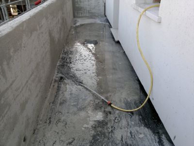 guaina da riparare su giardino pensile,guine liquide,posa pavimento galleggiante