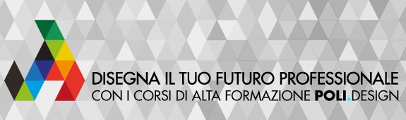Scopri l'autunno POLI.design e i prossimi Corsi di Alta Formazione