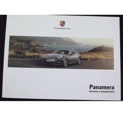 Libretto service Porsche Panamera italiano