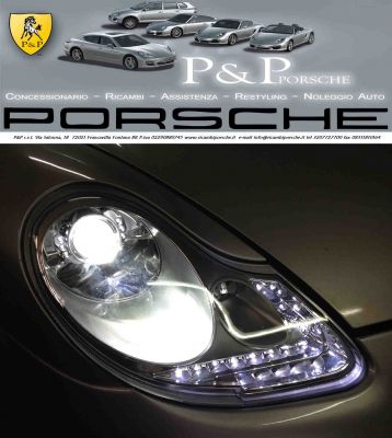 FARI A LED PER PORSCHE CARRERA 996 BOXSTER 986 DAL 1999 AL 2004 