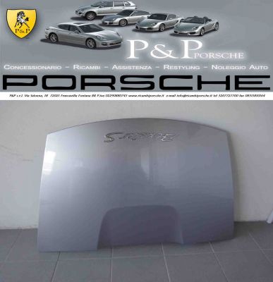 cofano posteriore porsche boxster 987