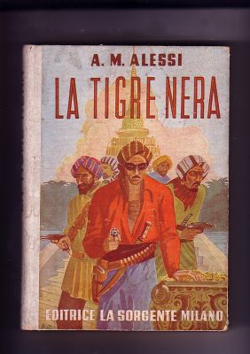 Romanzo x ragazzi LA TIGRE NERA 1945