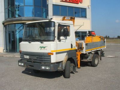 Autocarro usato con gru idraulica Effer