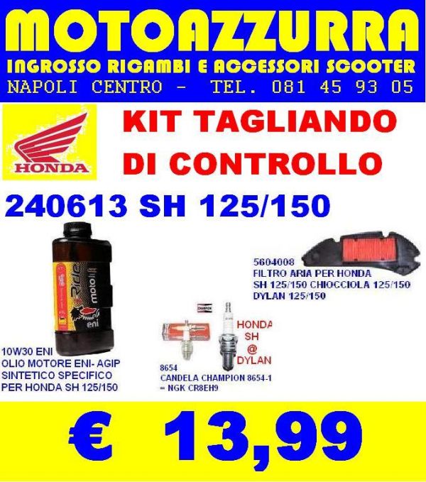 KIT taggliando di controllo honda 