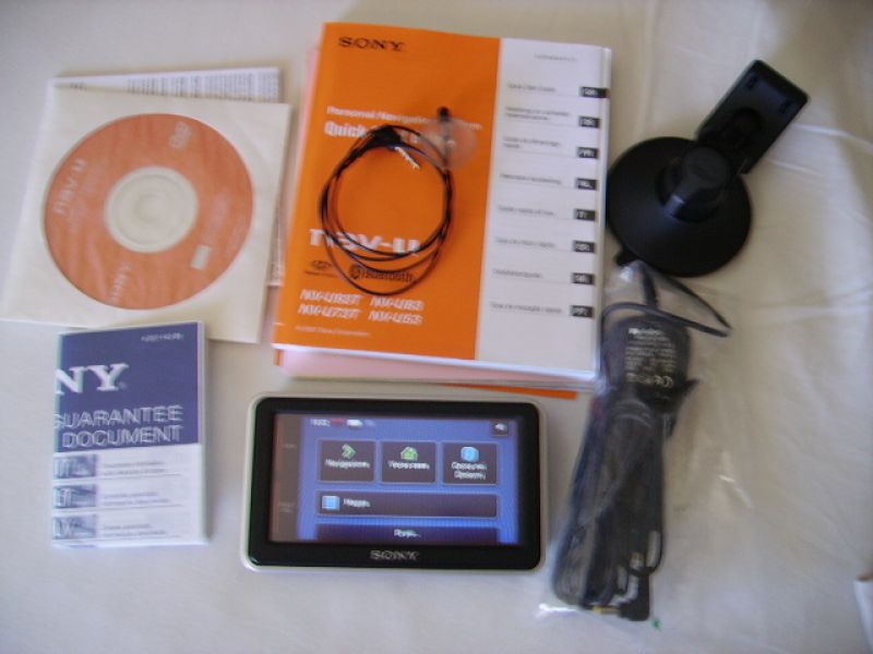 Navigatore satellitare Sony 
